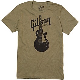 Gibson Gibson Les Paul T-Shirt Large Beige Gibson Gibson Les Paul T-Shirt Large Beige