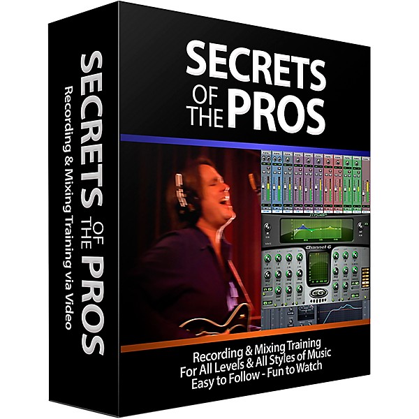Secrets of the Pros Recording and Mixing Training (12-Month Subscription)
