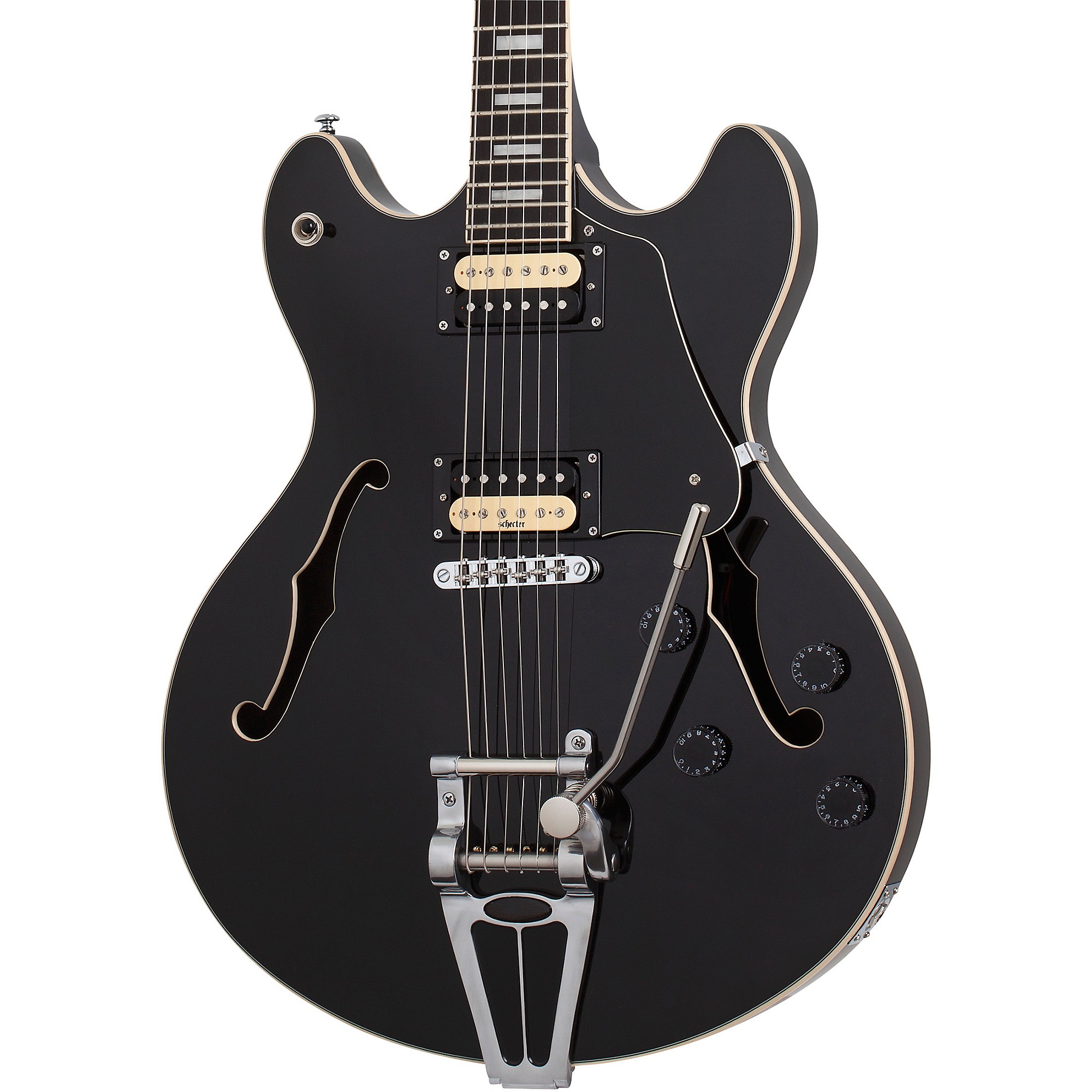 Schecter Guitar Research Corsair Semi-Hollow Electric Guitar Gloss