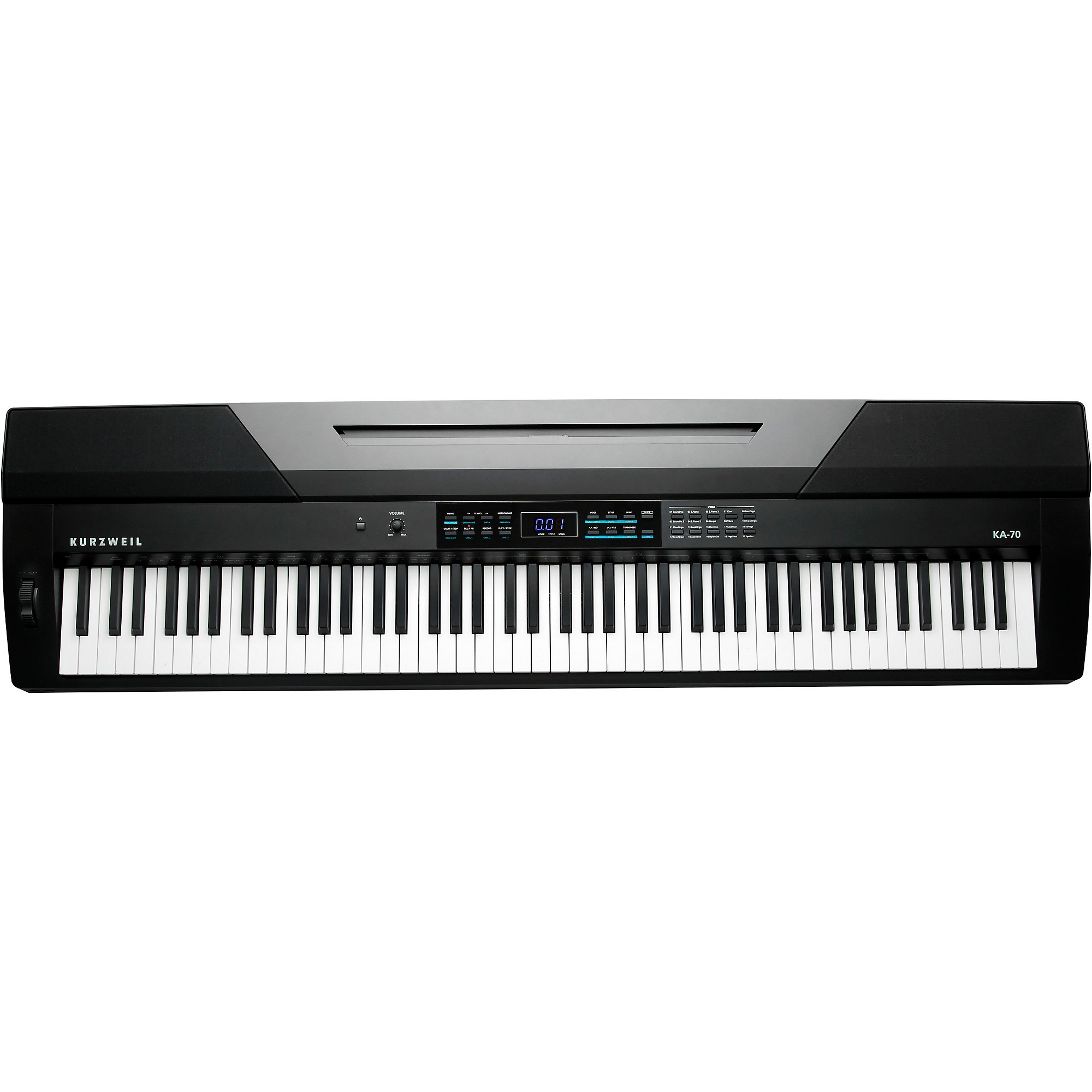 ⭐︎ka70⭐︎ Kurzweil Home KA-70 Portable Digital Piano Matte Black 88