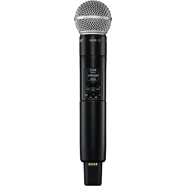 Shure SLXD24/SM58 Wireless Vocal Microphone System With SM58 Band G58