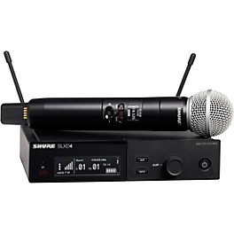 Shure SLXD24/SM58 Wireless Vocal Microphone System W... Shure SLXD24/SM58 Wireless Vocal Microphone System With SM58 Band H55