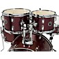 Open Box PDP by DW Encore Complete 5-Piece Drum Set with Chrome Hardware and Cymbals Level 1 Ruby Red
