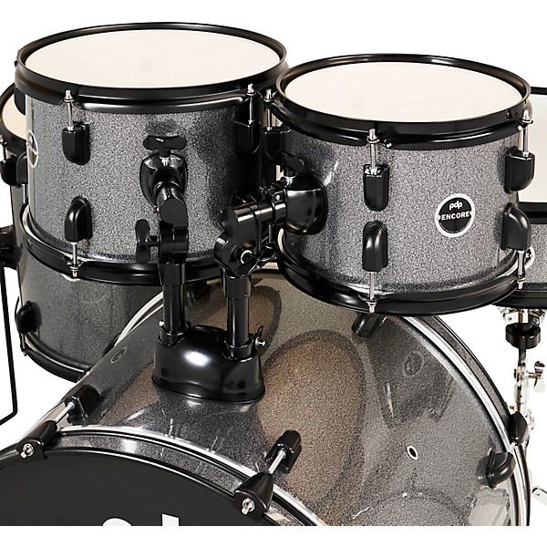 PDP by DW Encore Complete 5-Piece Drum Set With Hardware & Cymbals Mercury Sparkle