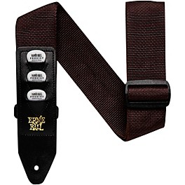 Ernie Ball Colored Pickholder Straps Burgundy 2 in. Ernie Ball Colored Pickholder Straps Brown 2 in.