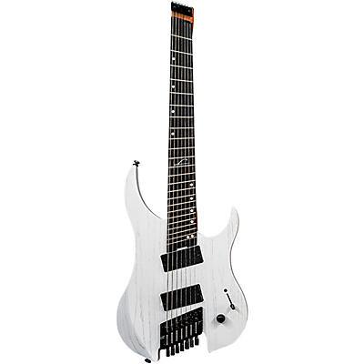 Legator G7fp Ghost Performance 7-String Multi-Scale Electric Guitar Snow Fall for sale