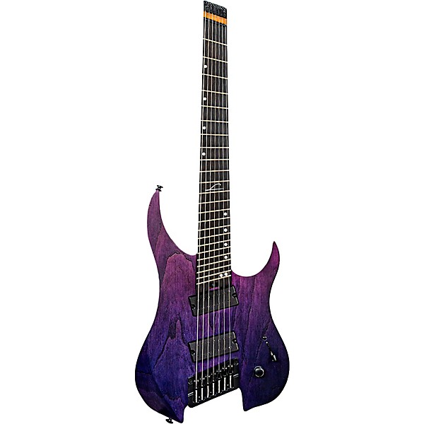 Legator G7FP Ghost Performance 7-String Multi-Scale Electric Guitar Iris Fade