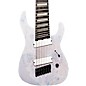 Legator LM-9 Lucas Mann Ninja 9-String Multi-Scale Signature Electric Guitar Trans White thumbnail