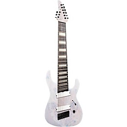 Legator LM-9 Lucas Mann Ninja 9-String Multi-Scale Signature Electric Guitar Trans White