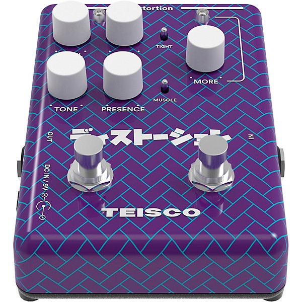 Teisco Distortion Guitar Effects Pedal