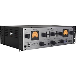 Ashdown ABM600 Dual VU Meter 600W Tube Hybrid Bass Amp Head Gray and Black