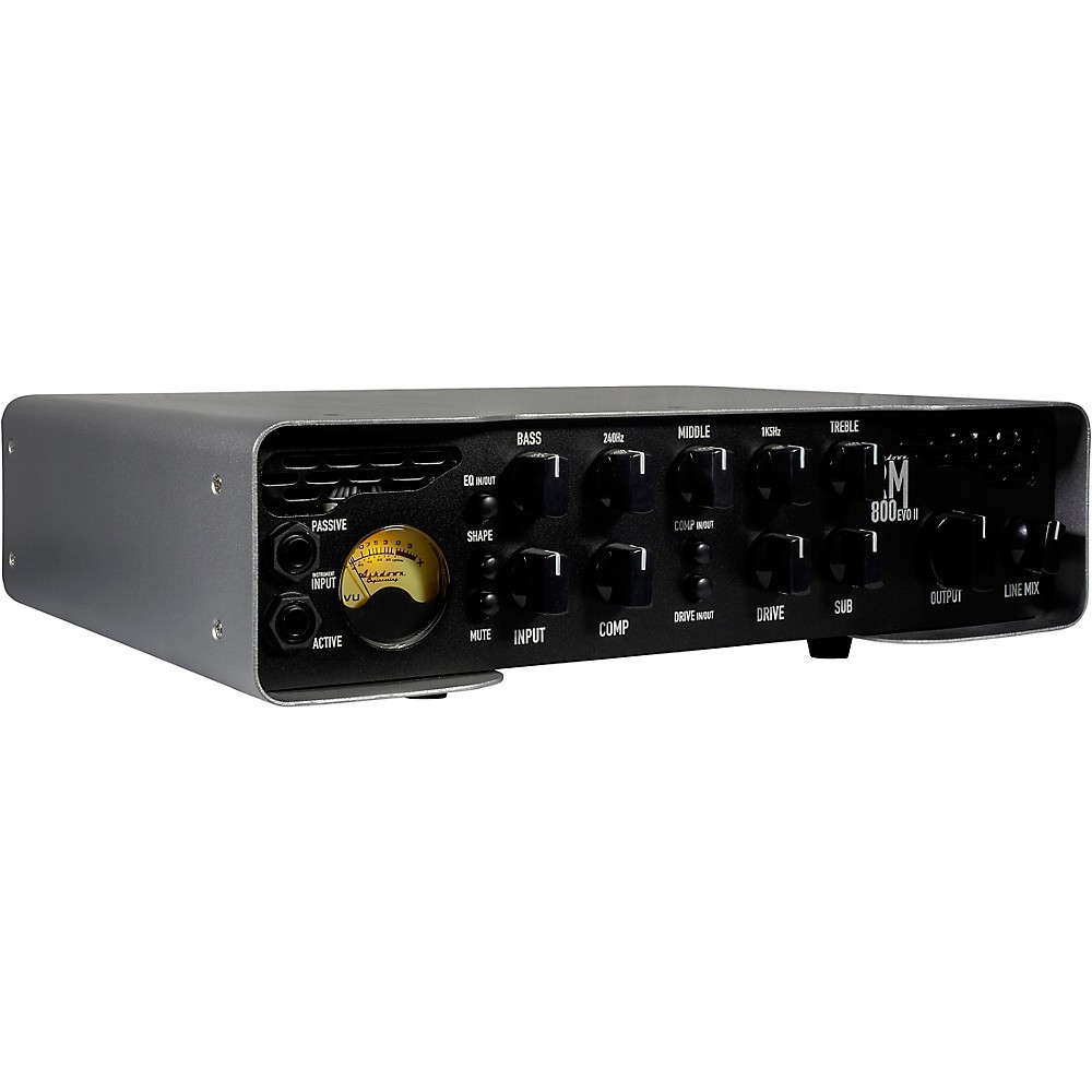 Ashdown Rootmaster Rm-800 Evo Ii 800W Bass Amp Head Gray And Black