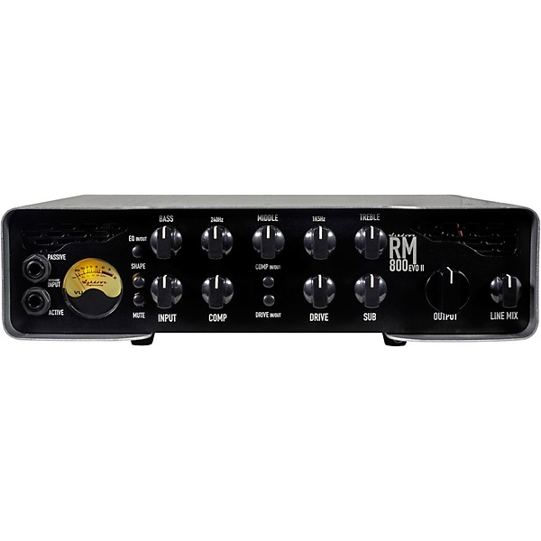 Ashdown Rootmaster RM-800 EVO II 800W Bass Amp Head Gray and Black
