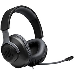JBL Quantum 100 Gaming - Wired Over-Ear Headset Black