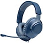 JBL Quantum 100 Gaming - Wired Over-Ear Headset Blue thumbnail