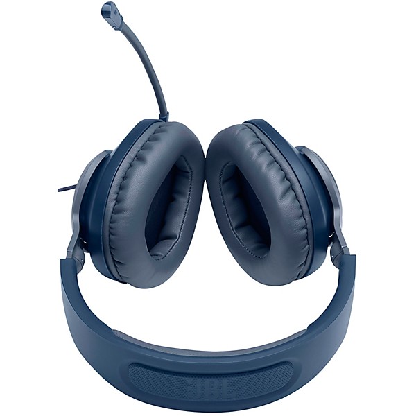 JBL Quantum 100 Gaming - Wired Over-Ear Headset Blue