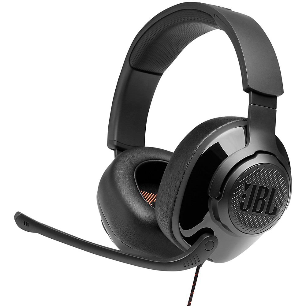 Jbl Quantum 200 Wired Gaming Headphones Black