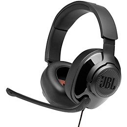 JBL Quantum 200 Wired Gaming Headphones Black