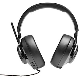JBL Quantum 200 Wired Gaming Headphones Black