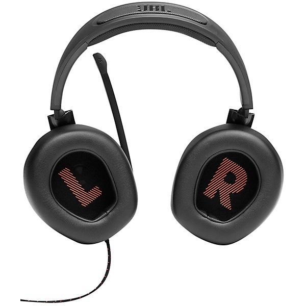 JBL Quantum 200 Wired Gaming Headphones Black