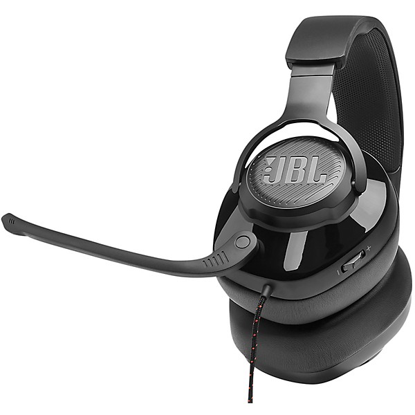 JBL Quantum 200 Wired Gaming Headphones Black
