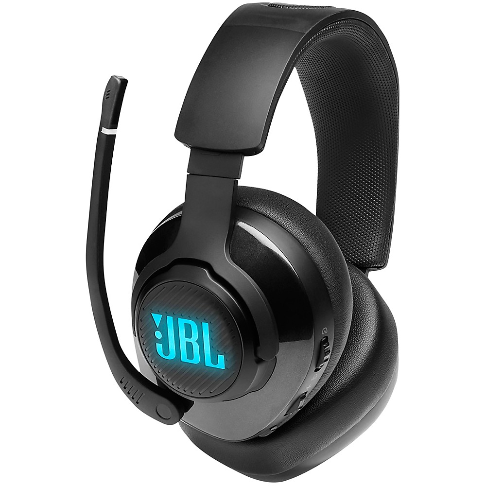 Jbl Quantum 400 Usb Wired Over-Ear Gaming Headset With Quantum Surround And Rgb Lighting Black