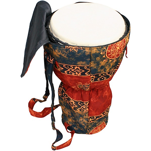 X8 Drums Celestial Chocolate Djembe Backpack Bag 10 in.
