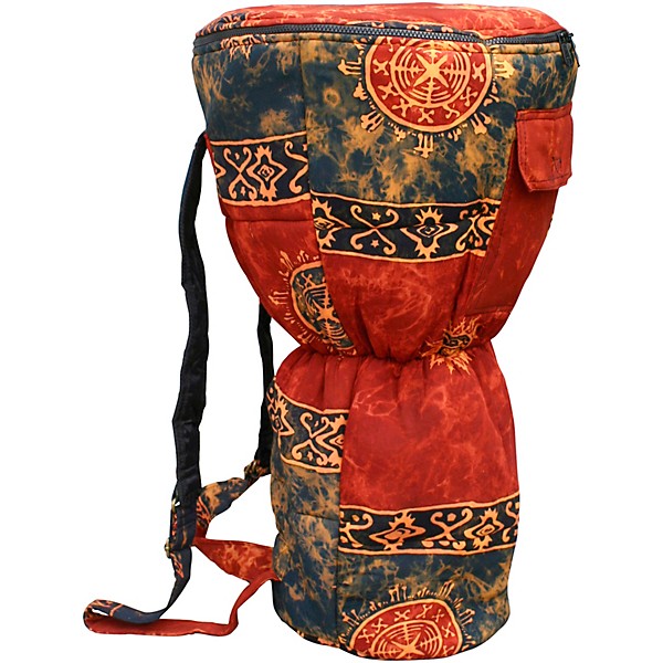 X8 Drums Celestial Chocolate Djembe Backpack Bag 14 in.