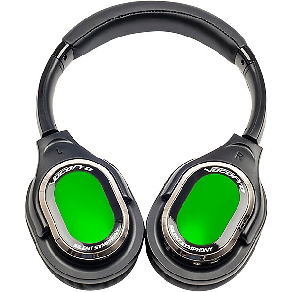VocoPro Silent Disco-350 Package With 3 Transmitters and 50 Wireless LED Headphones, 908.70-926.30mHz