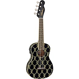 Open Box Fender Billie Eilish Signature Ukulele Level 2 Black 194744644498