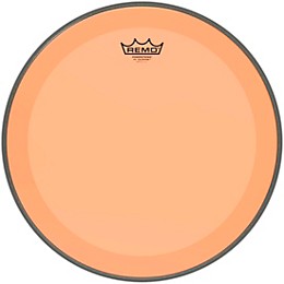 Remo Powerstroke P3 Colortone Orange Bass Drum Head 16 in.