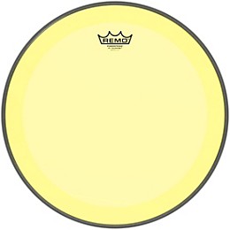 Remo Powerstroke P3 Colortone Yellow Bass Drum Head 16 in.