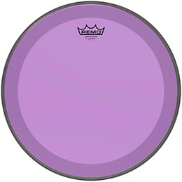 Remo Powerstroke P3 Colortone Purple Bass Drum Head 16 in.