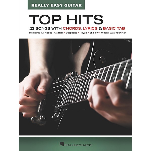 Hal Leonard Top Hits - Really Easy Guitar Songbook