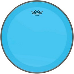 Remo Powerstroke P3 Colortone Blue Bass Drum Head 16 in.