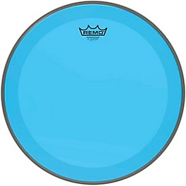 Remo Powerstroke P3 Colortone Blue Bass Drum Head 16 in.