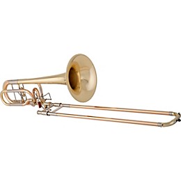 EDWARDS B502-I Custom Series Bass Trombone Outfit with Dual Bore Slide Lacquer Yellow Brass Bell