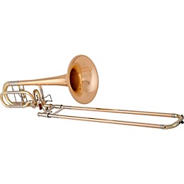 EDWARDS B502-I Custom Series Bass Trombone Outfit with Dual Bore Slide Lacquer Rose Brass Bell