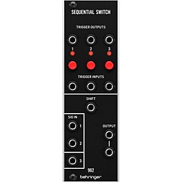 Behringer 962 Sequential Switch CV Multiplexer Eurorack Module