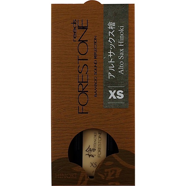 Forestone Hinoki Alto Saxophone Reed XS