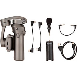 BENRO 3XS Lite 3-Axis Handheld Gimbal for Smartphone With Saramonic Smartmic