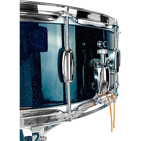 Barton Drums North American Maple Snare Drum 14 x 6.5 in. Black Sparkle Lacquer