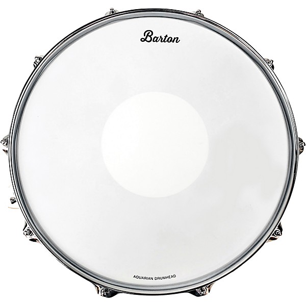 Barton Drums North American Maple Snare Drum 14 x 6.5 in. Cream Satin Lacquer