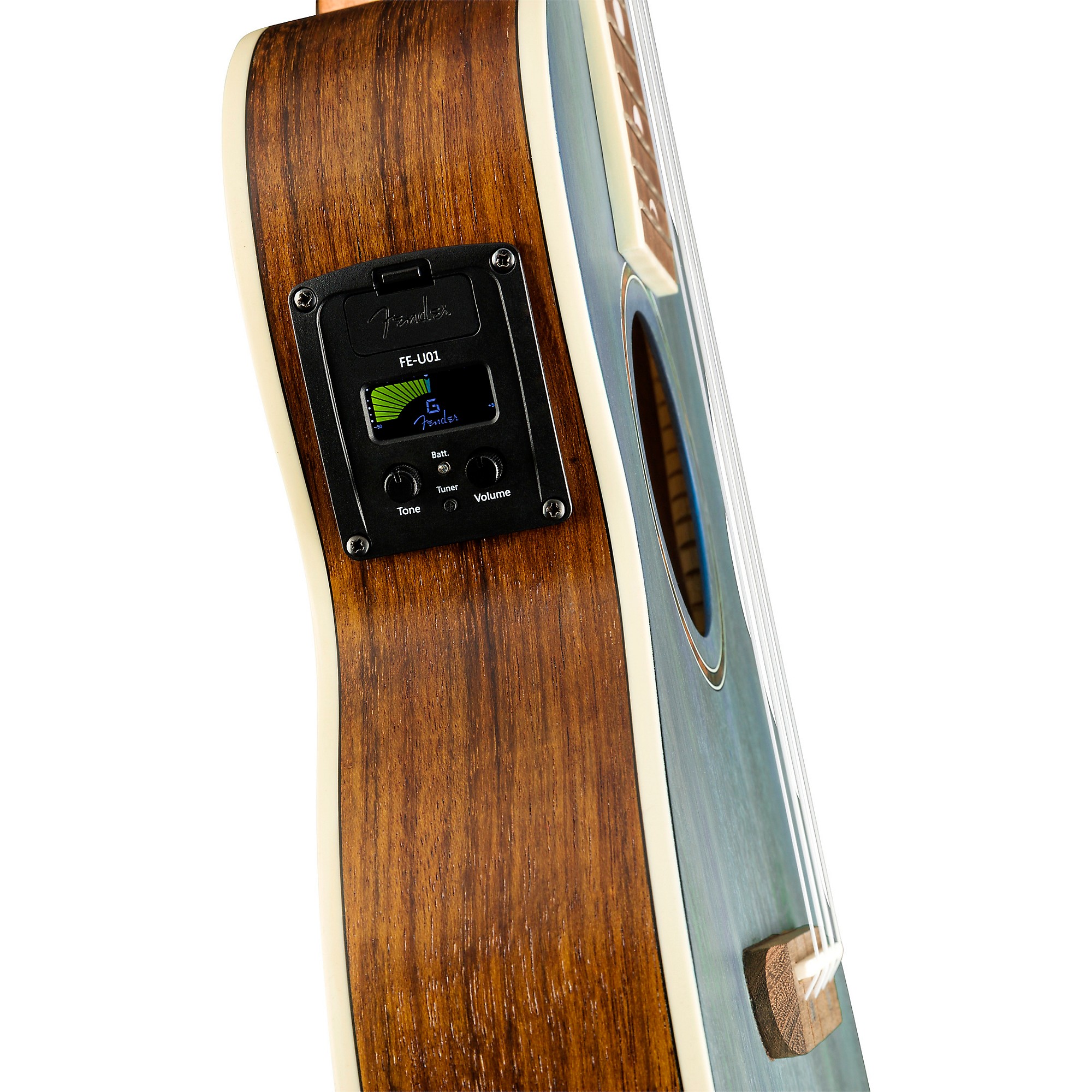 Fender Dhani Harrison Signature Ukulele Turquoise | Guitar