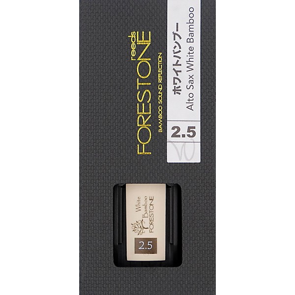 Forestone White Bamboo Alto Saxophone Reed 2.5