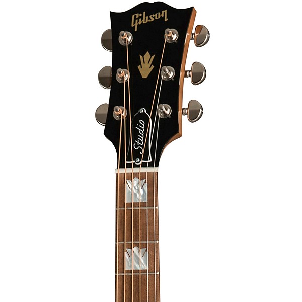 Gibson SJ-200 Studio Walnut Acoustic-Electric Guitar Antique Natural