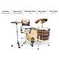 Clearance Barton Drums Essential Birch 3-Piece Shell Pack with 22 in. Bass Drum Pismo Bartex