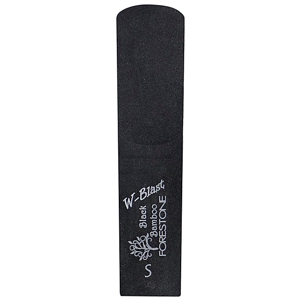 Forestone Black Bamboo Soprano Saxophone Reed with Double Blast S