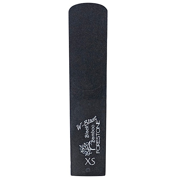 Forestone Black Bamboo Alto Saxophone Reed With Double Blast XS