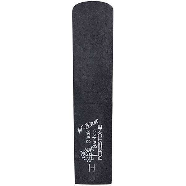 Forestone Black Bamboo Alto Saxophone Reed With Double Blast H